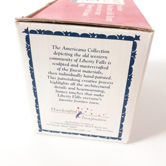 Liberty Falls Collection NEW Liberty Falls Theatre AH208 with Dusting Snow Mini - Picture 11 of 13